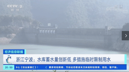 宁波水库蓄水不足_浙江宁波旱情_宁波原水集团有限公司