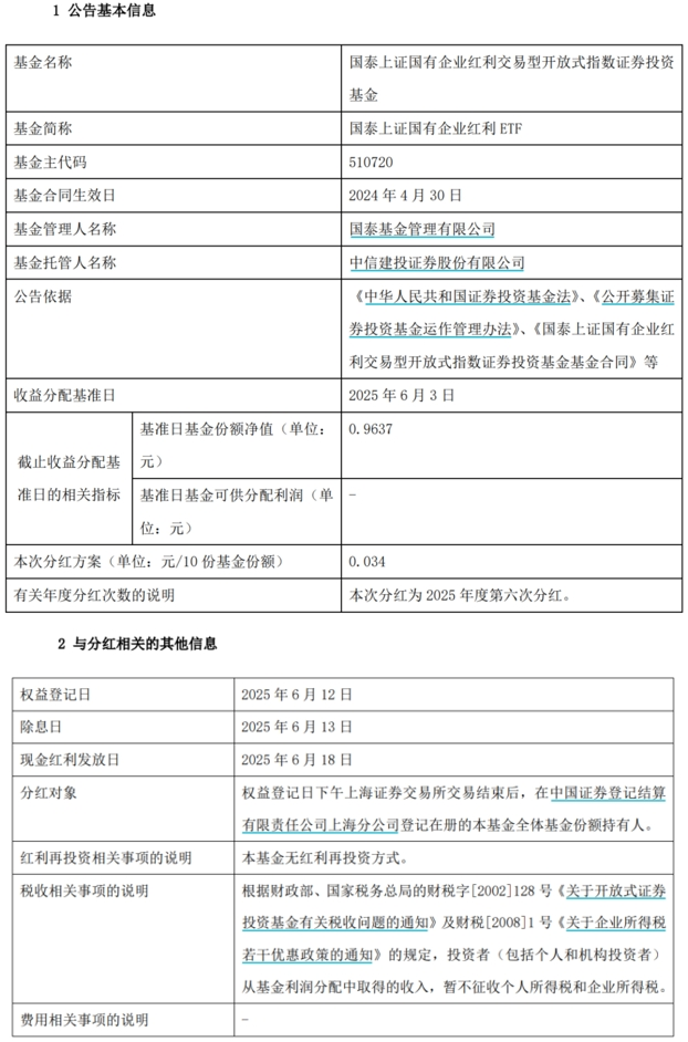 中国的股票有分红吗_A股上市公司现金分红_红利国企ETF分红机制