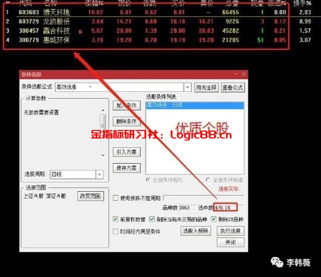 超牛龙头_通达信选股器手机版_选股器公式